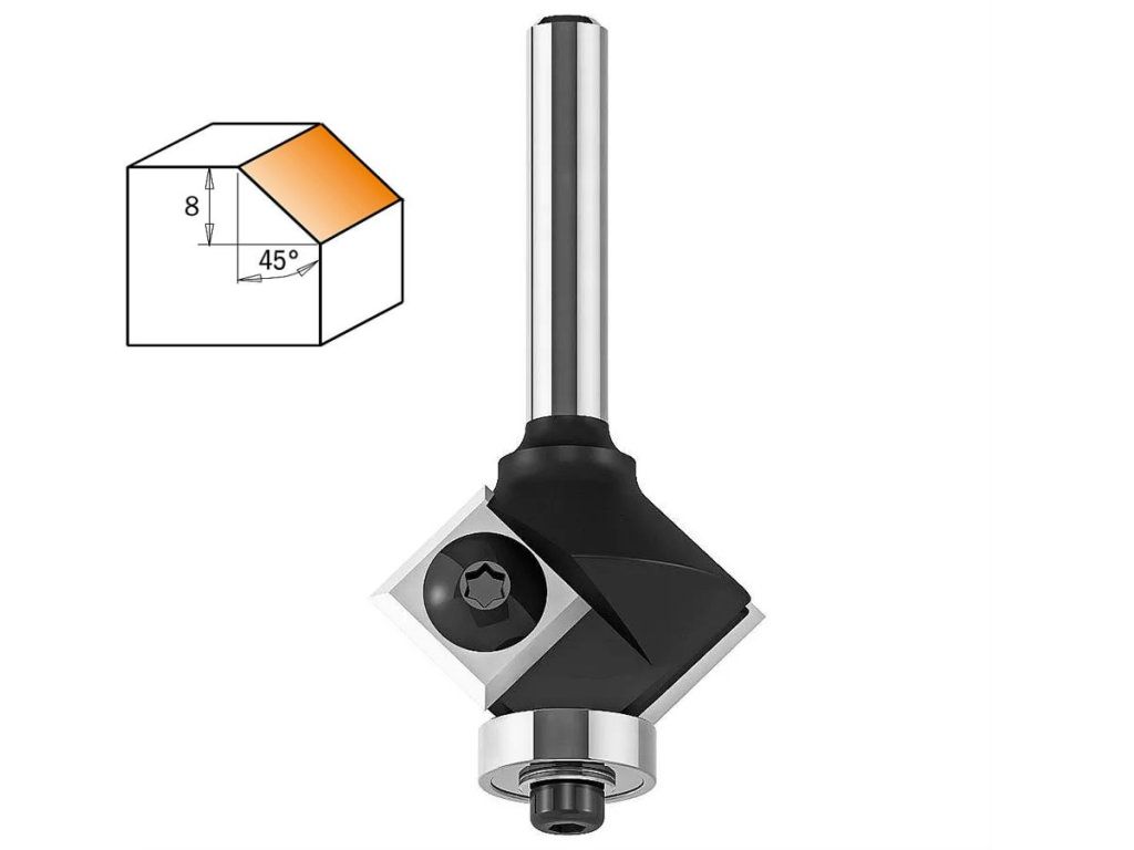 úhlová žiletková fréza